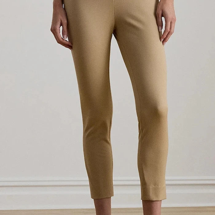Lauren Ralph Lauren slim fit kadın viskon pantolon