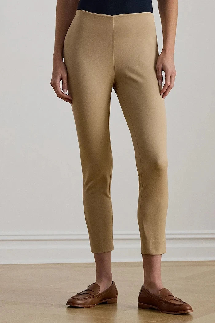 Lauren Ralph Lauren slim fit kadın viskon pantolon