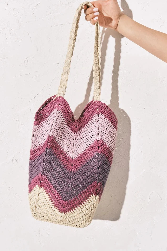 women'secret kadın örme tote çanta