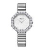 White Gold and Diamond Octagonal L'Heure du Diamant Watch 32mm