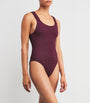 Purple Domino Swimsuit