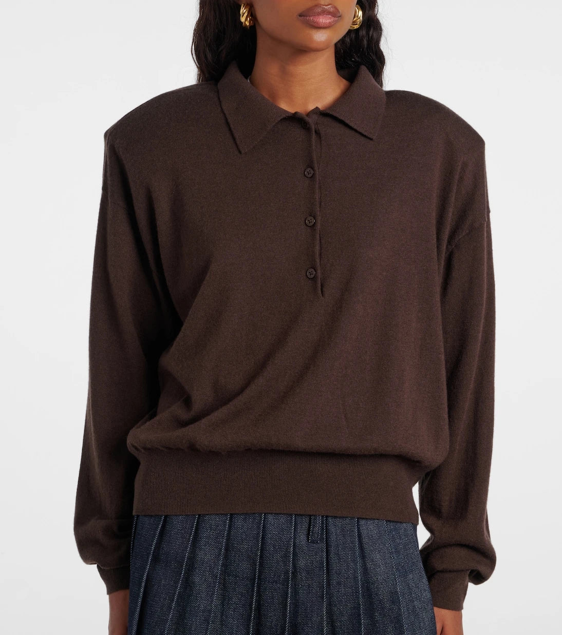 The Frankie Shop - Croydon wool-blend polo sweater