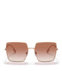 Pink Metal Daphne BE3133 Sunglasses