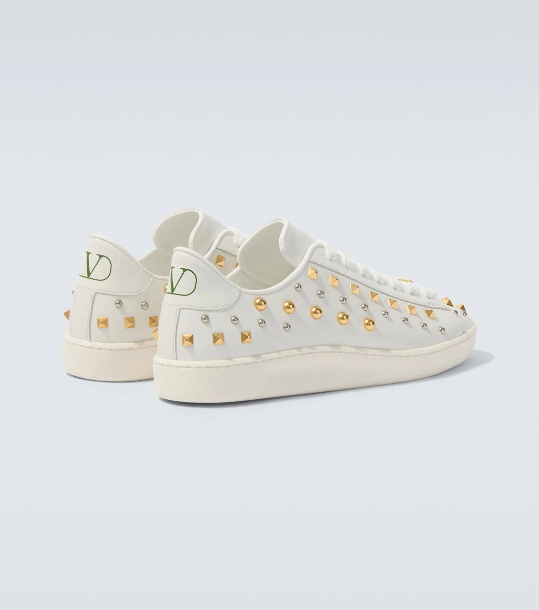 Valentino - Royco studded leather sneakers