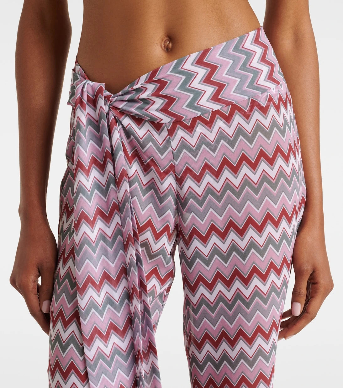 Bananhot - Bowie chevron flared pants