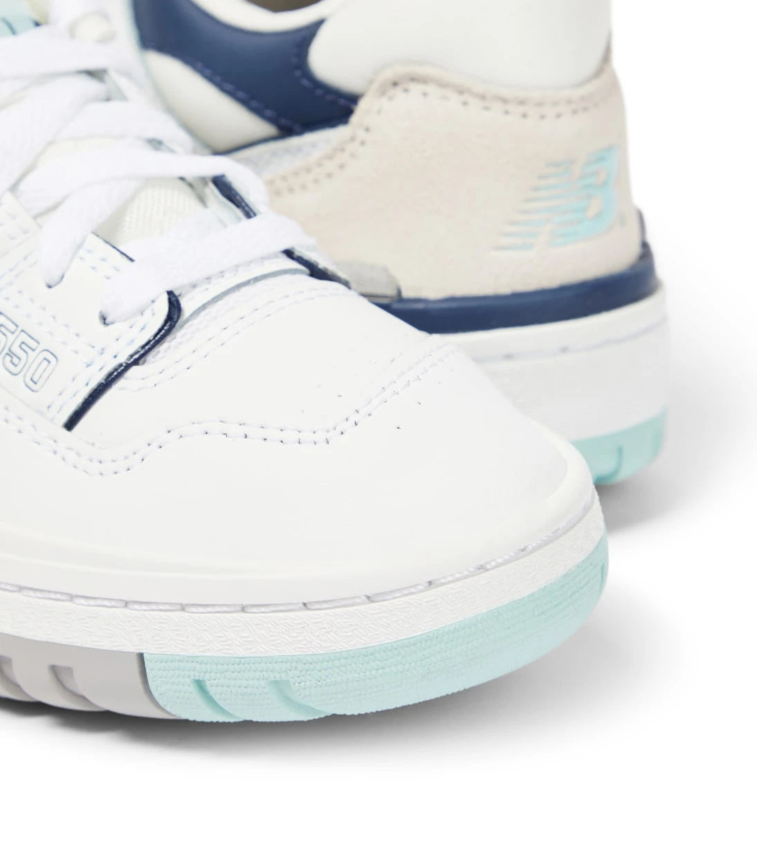 New Balance Kids - 550 leather sneakers
