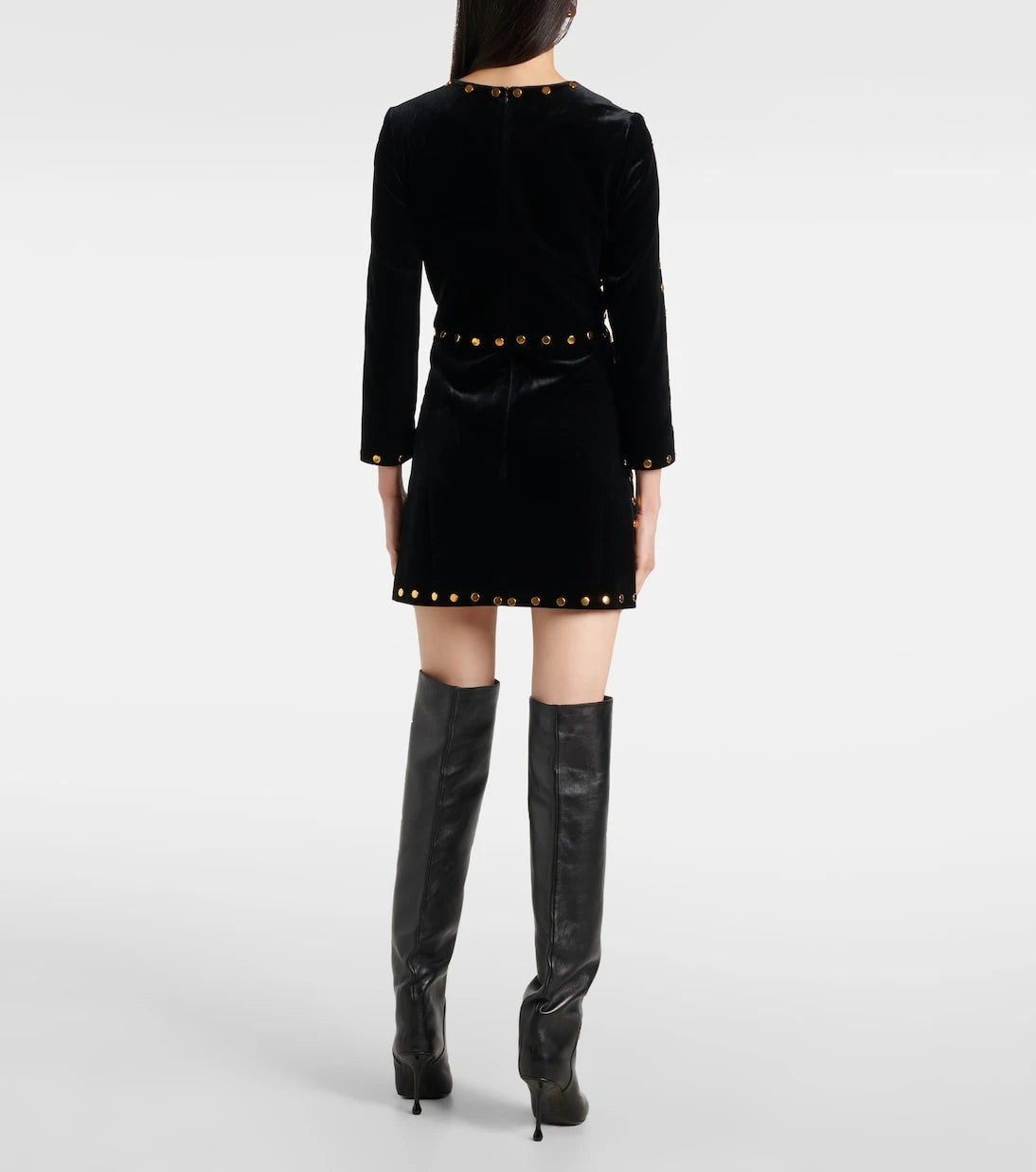Dodo Bar Or - Ska velvet minidress