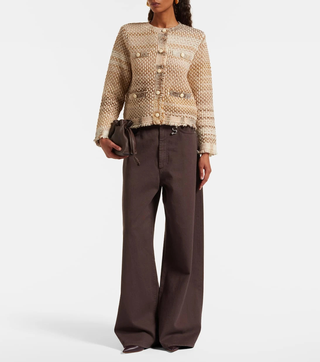 Veronica Beard - Sariyah cotton and wool-blend jacket