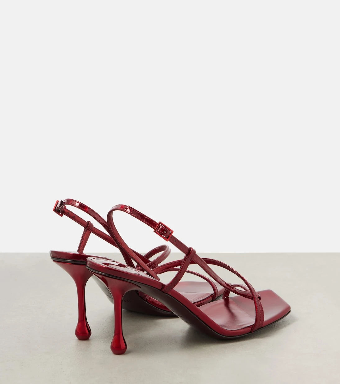 Jimmy Choo - Etana 80 leather sandals