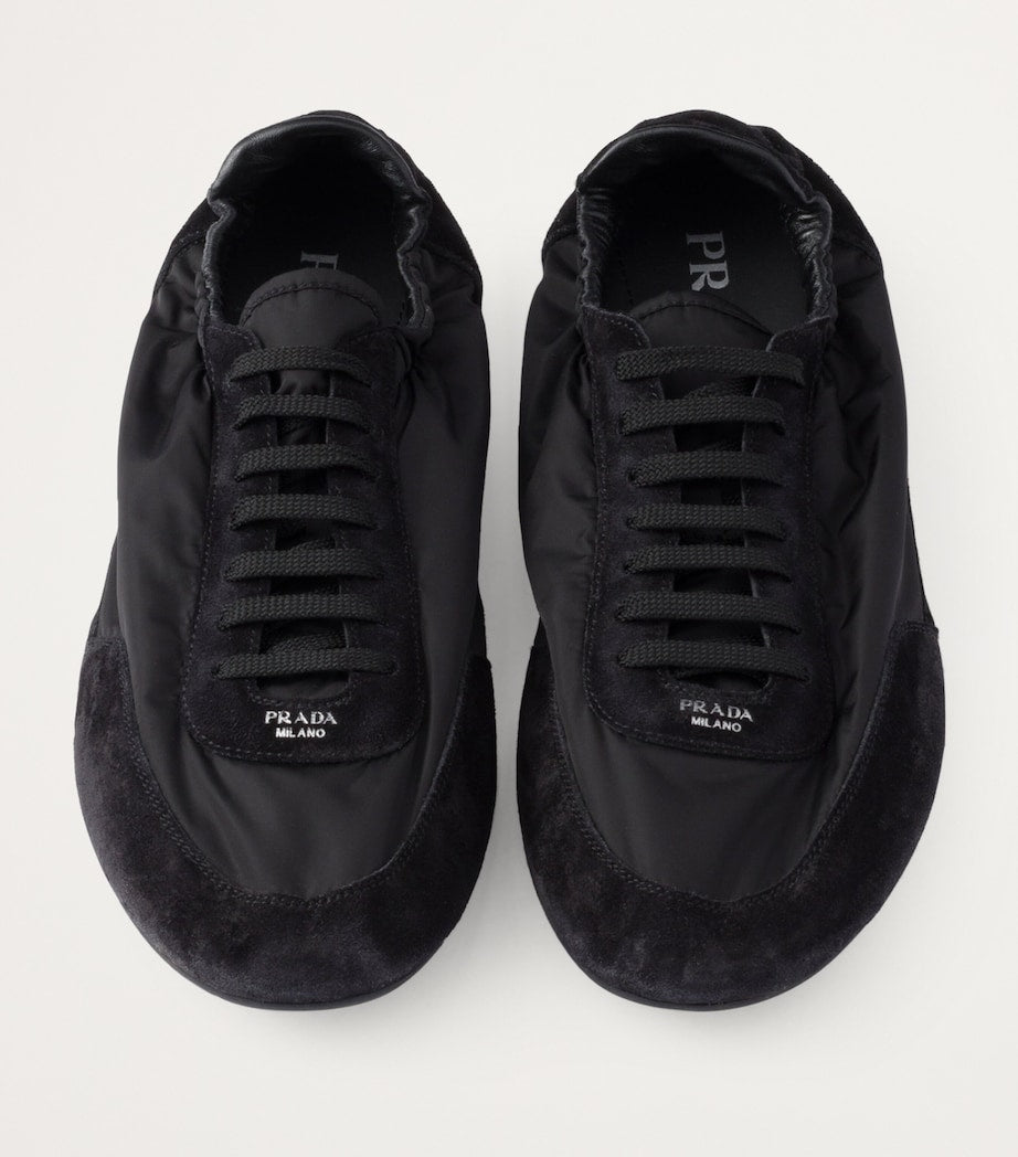 Prada Re-Nylon-Suede Sneakers