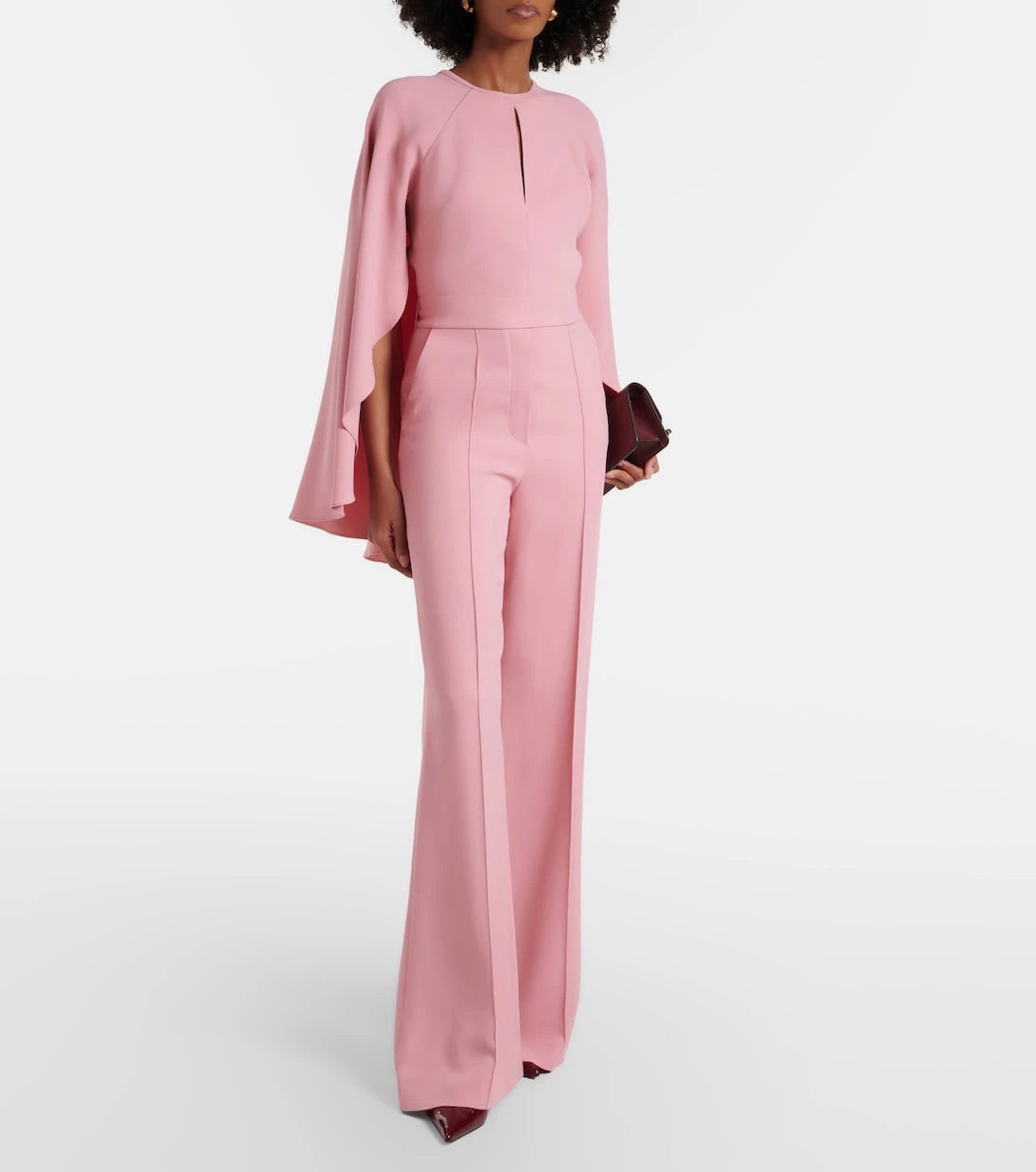 Elie Saab - Caped cady jumpsuit