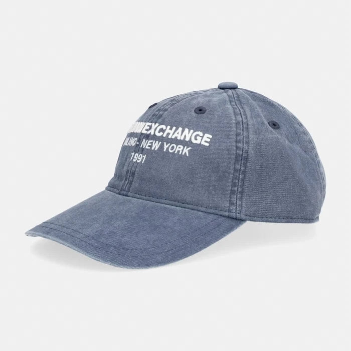 Armani Exchange бейзболна шапка мъжка от памук
