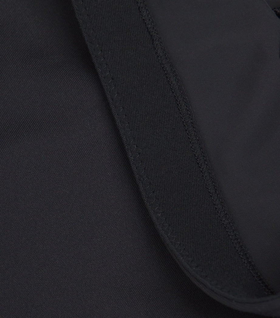 Black Butt Enhancing Padded Shorts