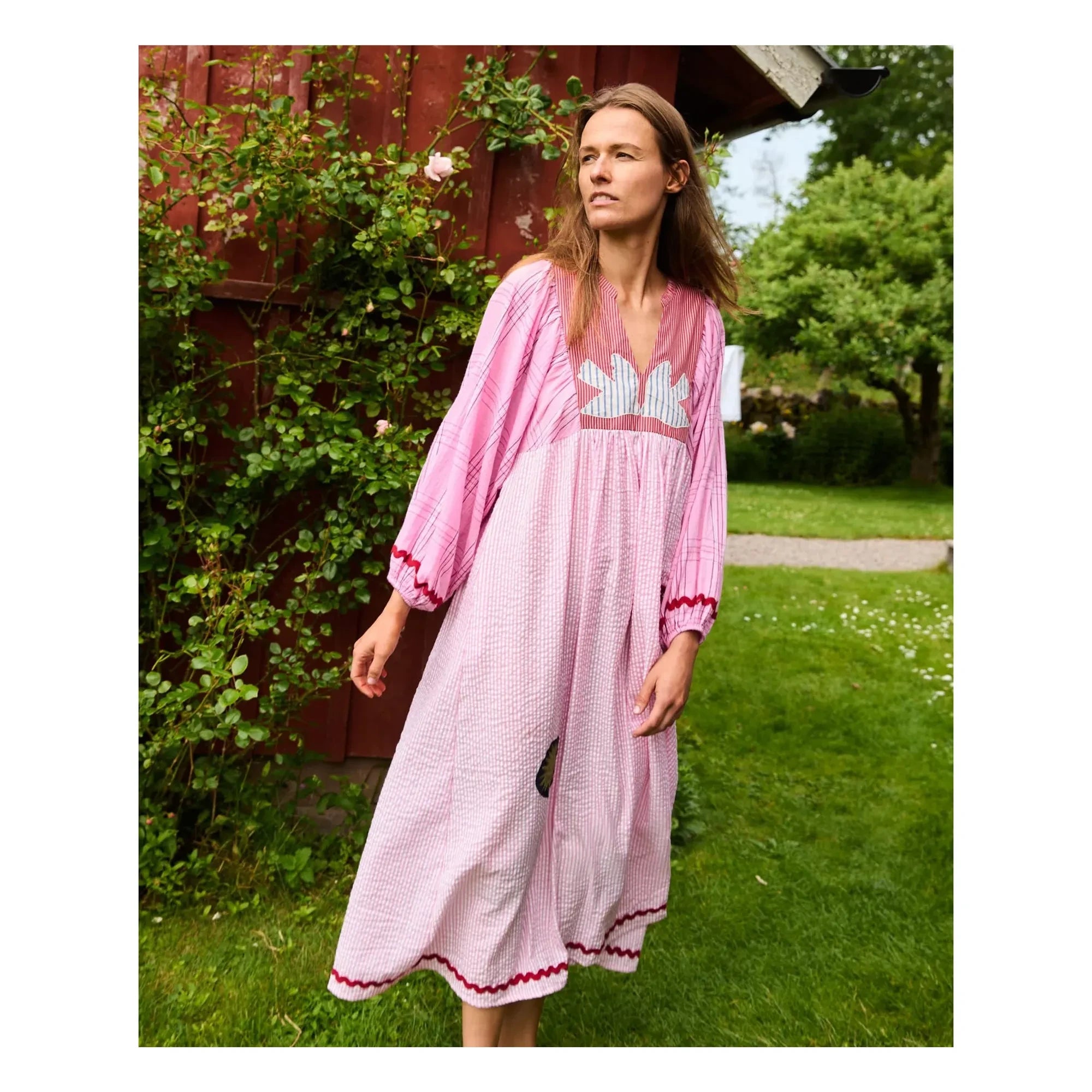 SISSEL EDELBO - Gaia dress | Pink