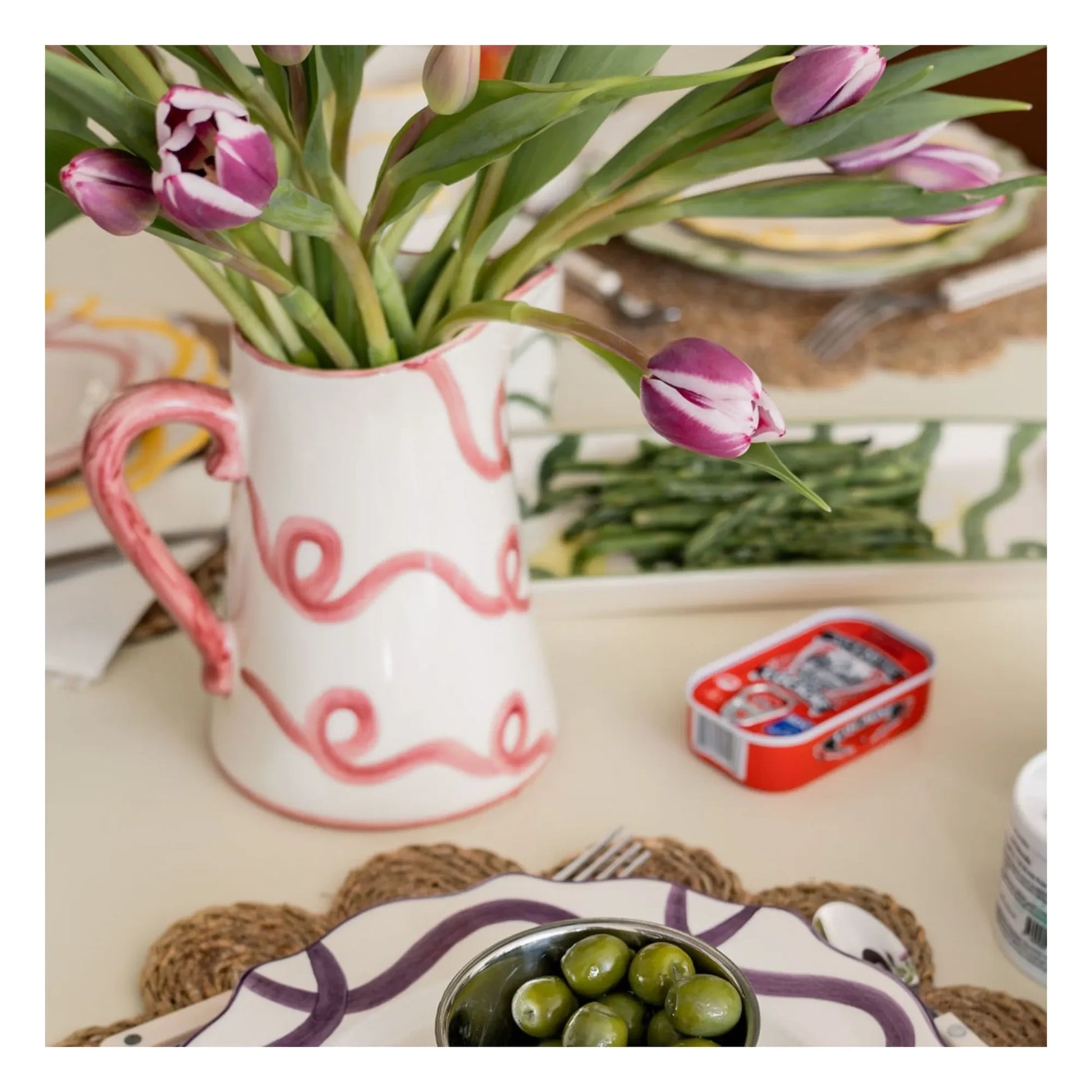 Denise - Olaf decanter | Pink