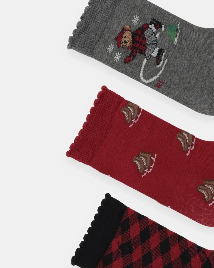 Polo Ralph Lauren Çocuk Çorapları (3 Çift)