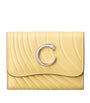 Yellow Mini Quilted Panthère de Cartier Wallet