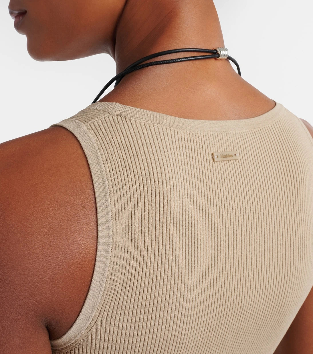 Max Mara - Ribbed-knit tank top