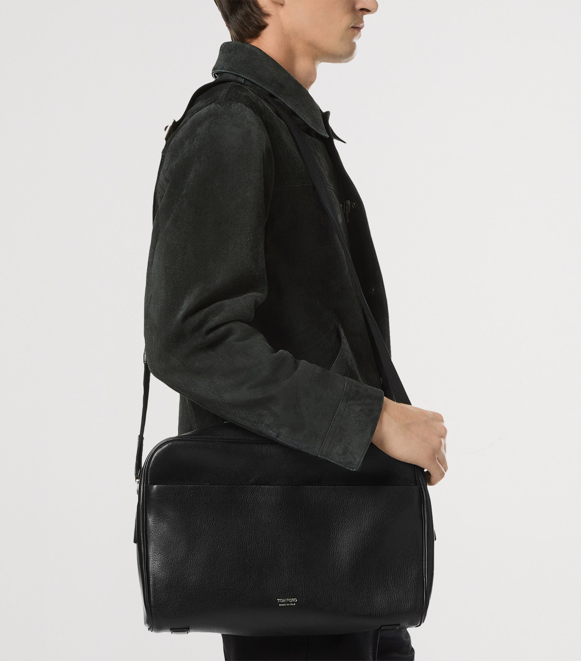 Leather Messenger Bag