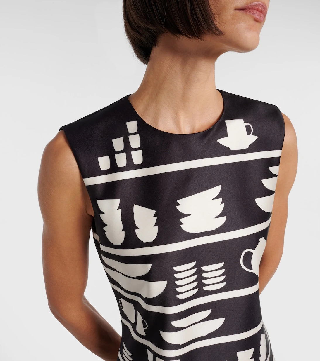 JW Anderson - Mini Shift printed minidress