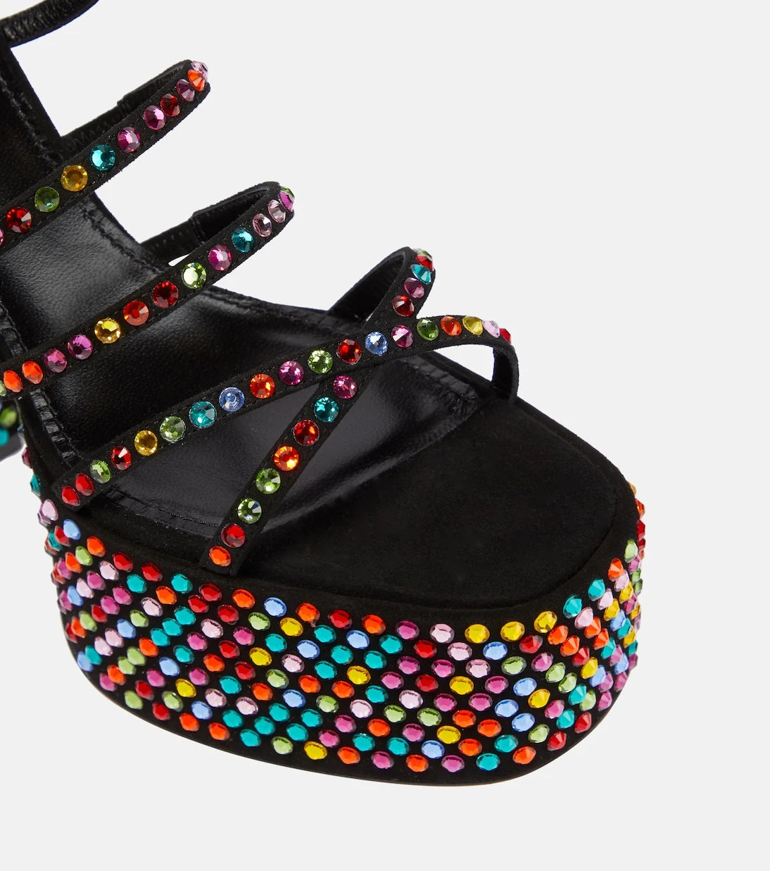 Paris Texas - Holly Evita embellished leather sandals