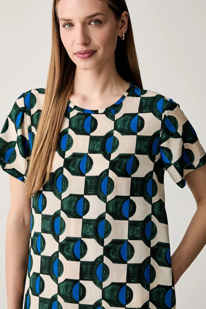 Weekend Max Mara рокля от коприна WKDVINCI