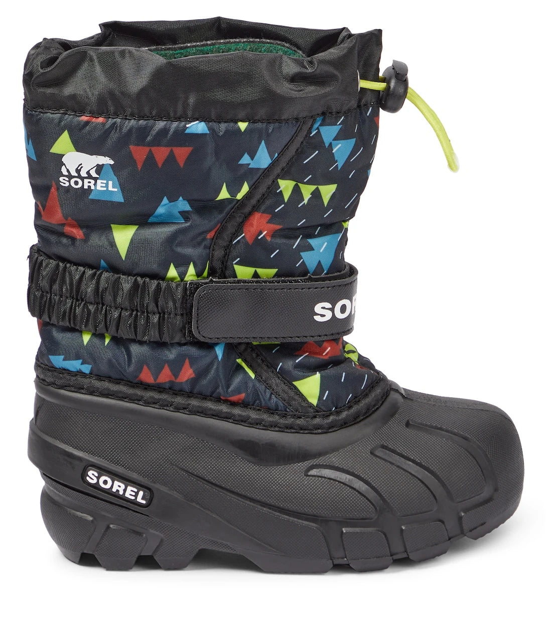 Sorel Kids - أحذية فلوري الثلجية المطبوعة