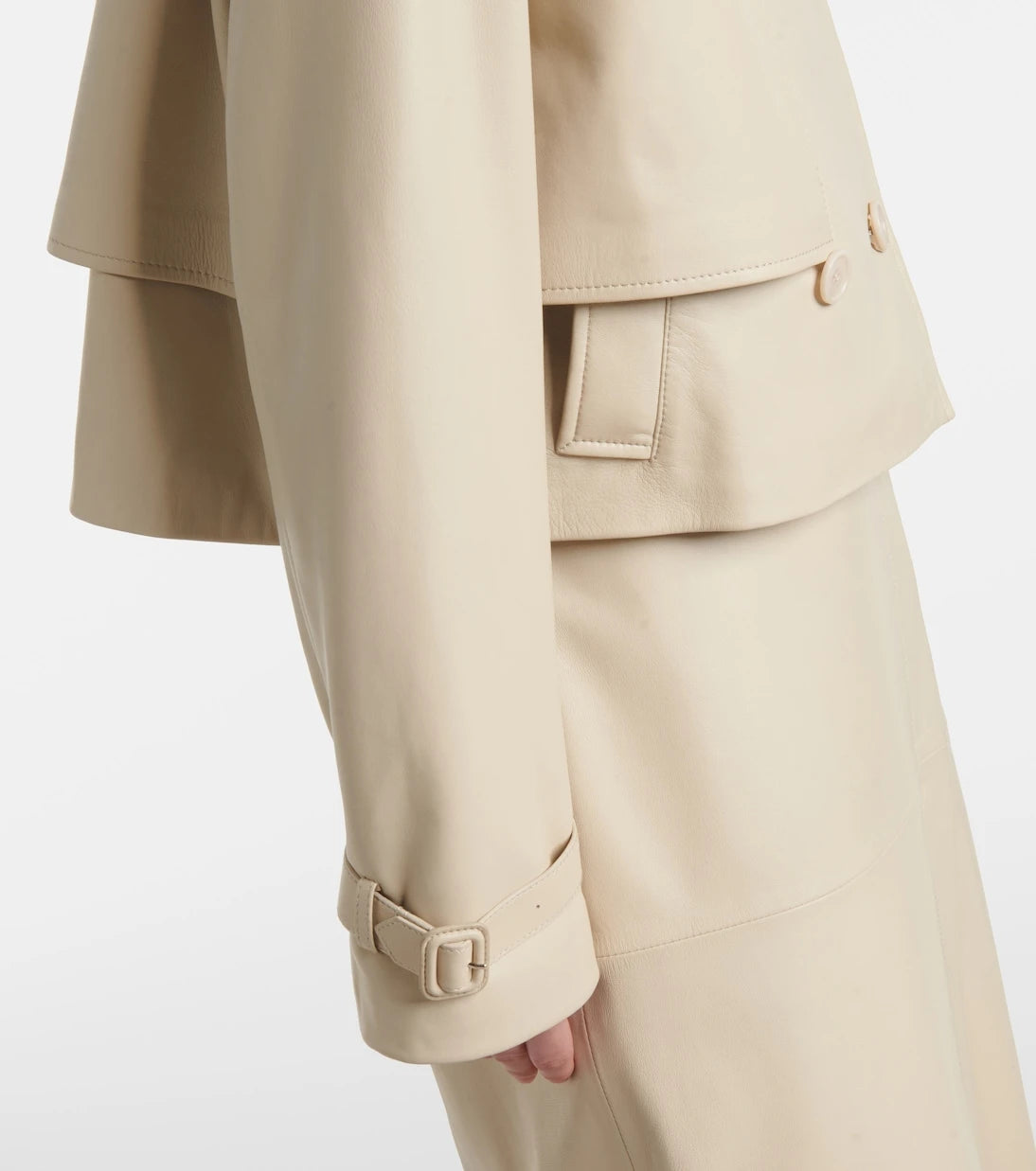 Joseph - Cropped leather jacket