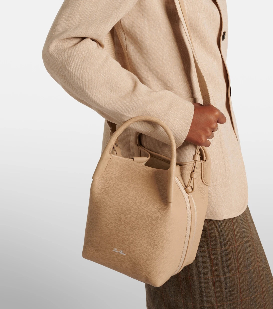 Loro Piana - حقيبة حمل Bale Small جلدية