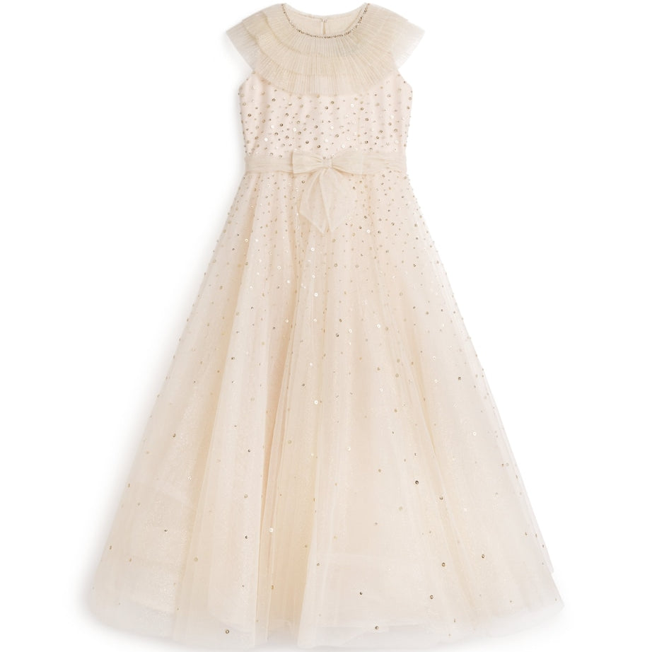 Jenny Packham Kids Tulle Embellished Dress (6-14 Years)