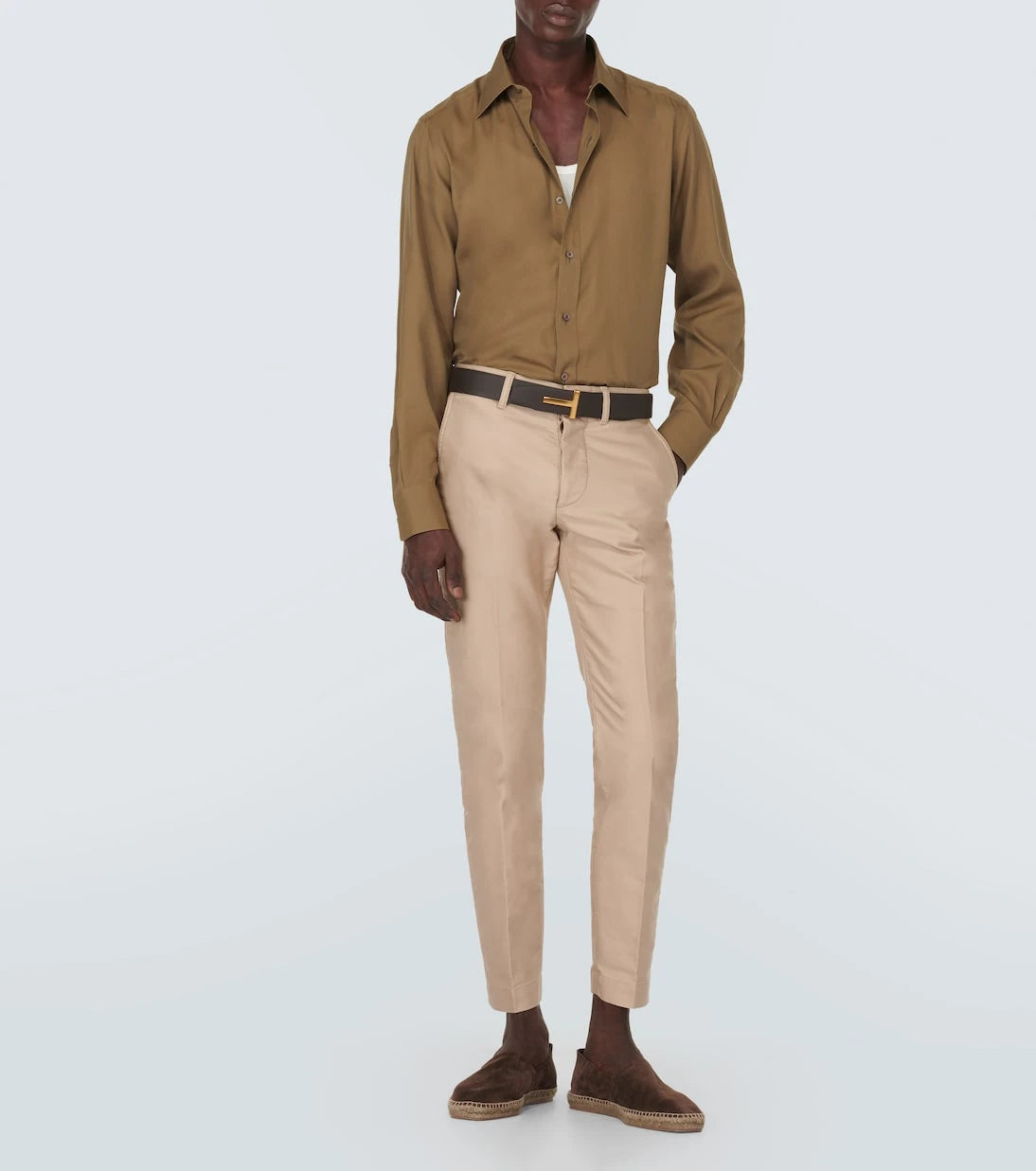 Tom Ford - Silk poplin shirt