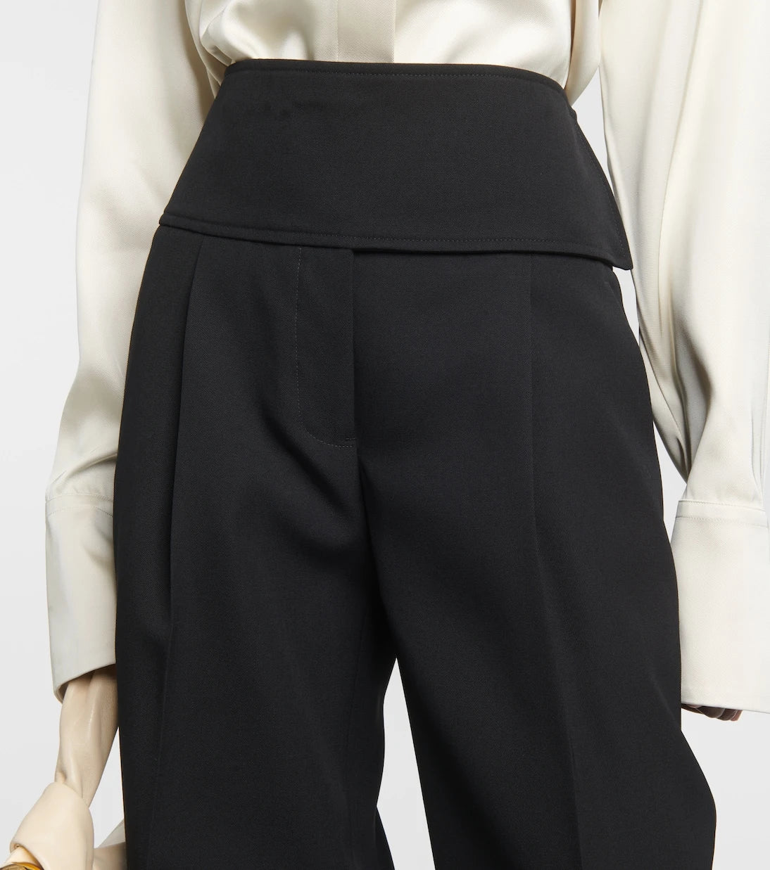 Jil Sander - High-rise wool wide-leg pants
