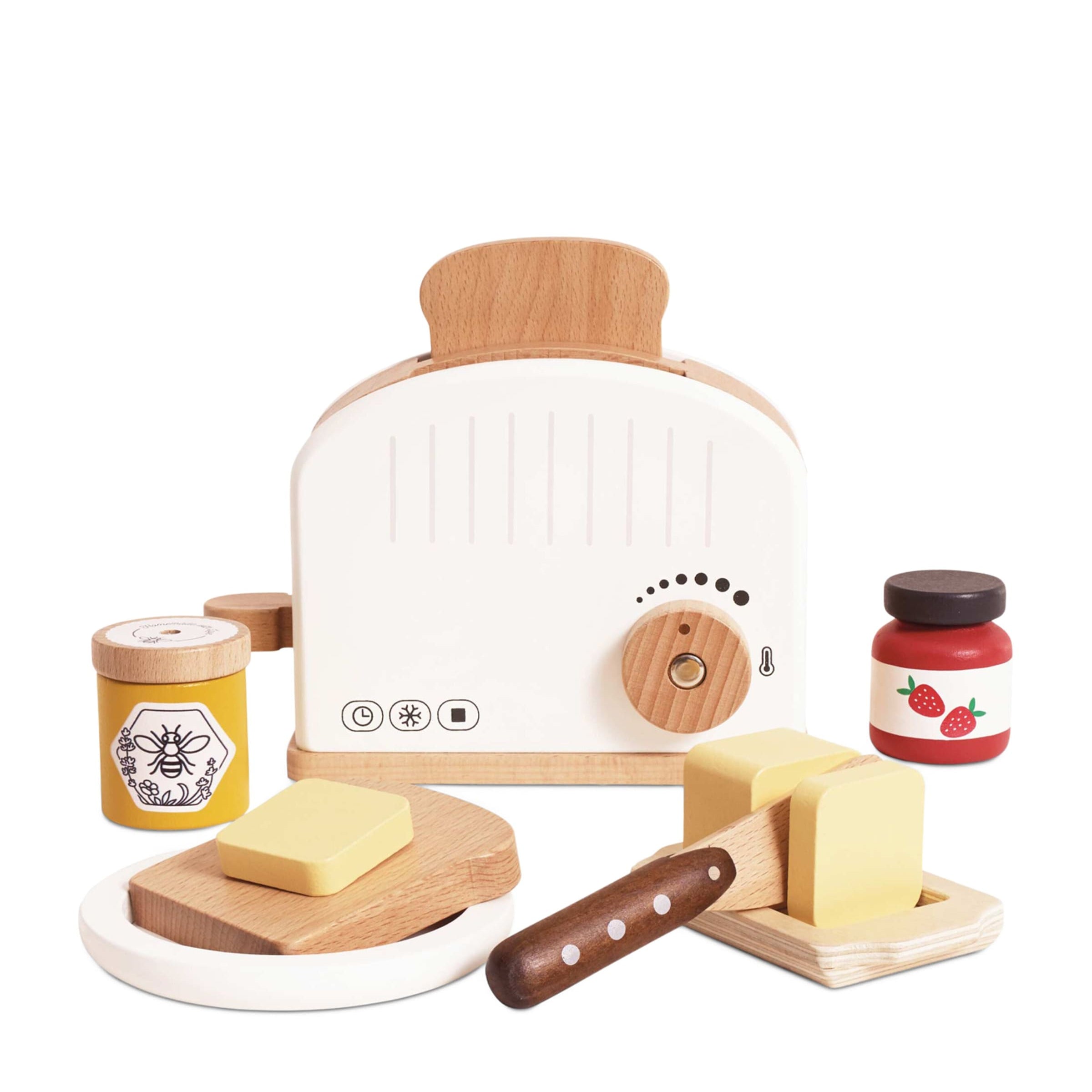 Wooden Breakfast Toaster Playset