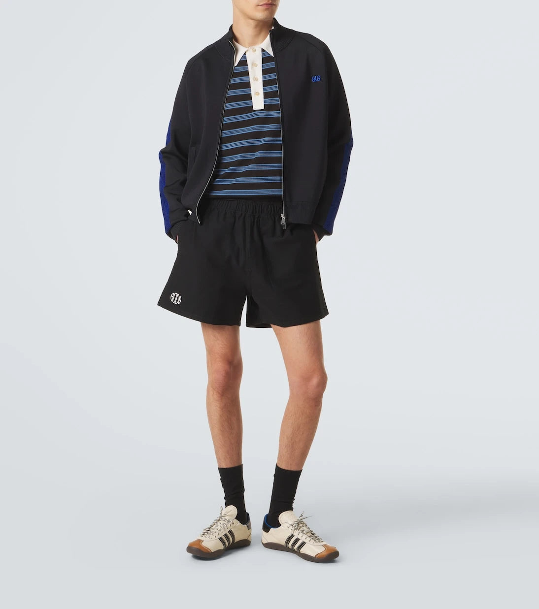 Wales Bonner - Tide zip-up cardigan