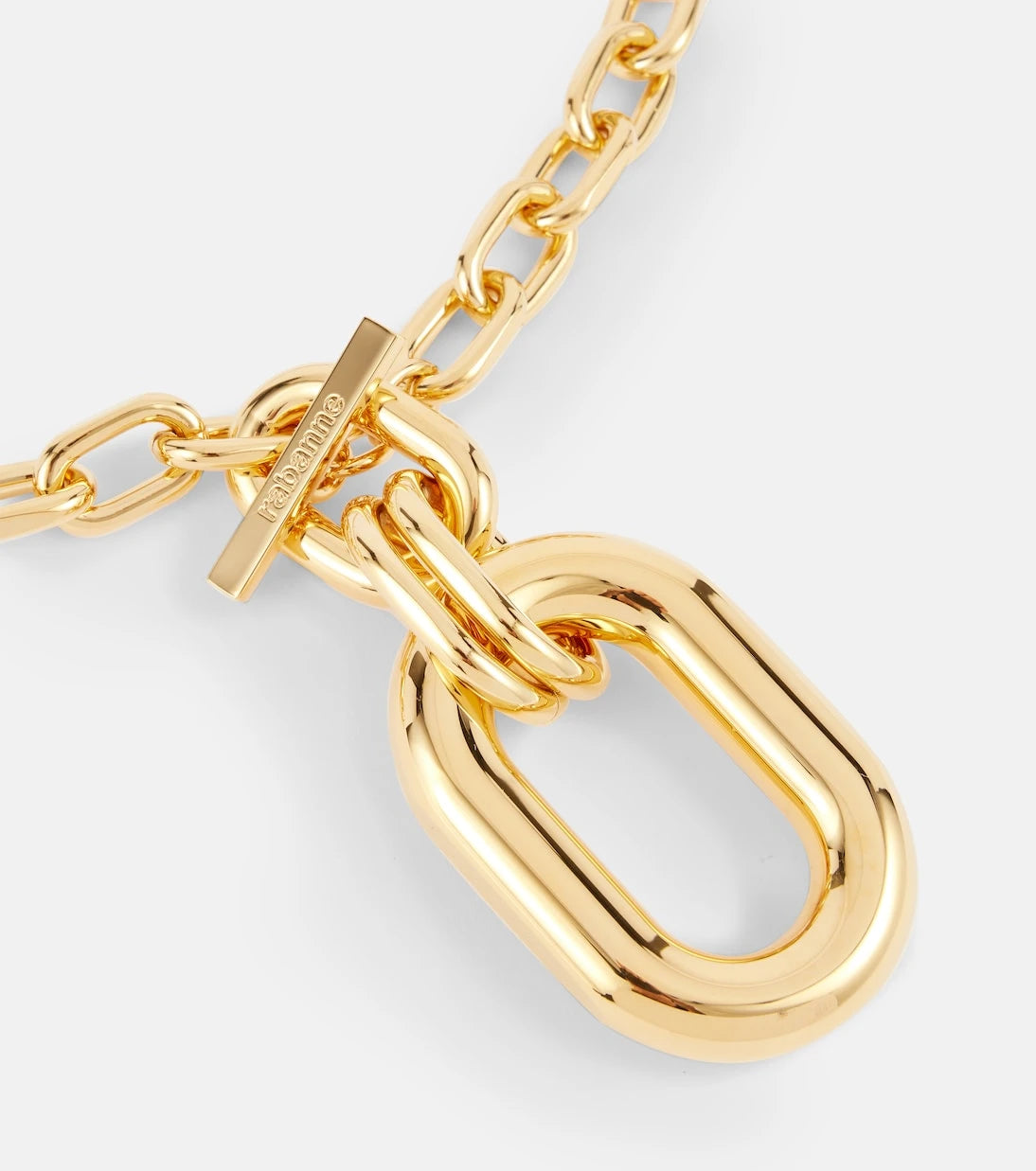 Rabanne - XL Link pendant necklace