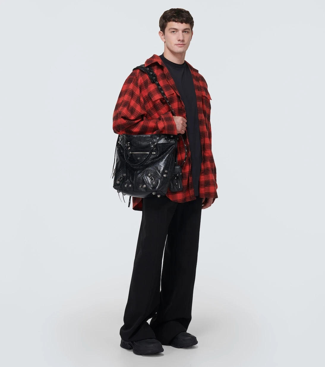 Balenciaga - Le Cagole Medium leather tote bag