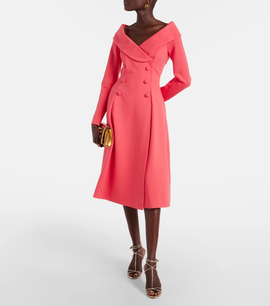 Dorothee Schumacher - Off-shoulder midi dress