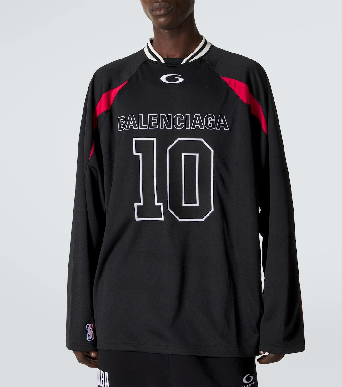 Balenciaga - x NBA logo jarse tişört