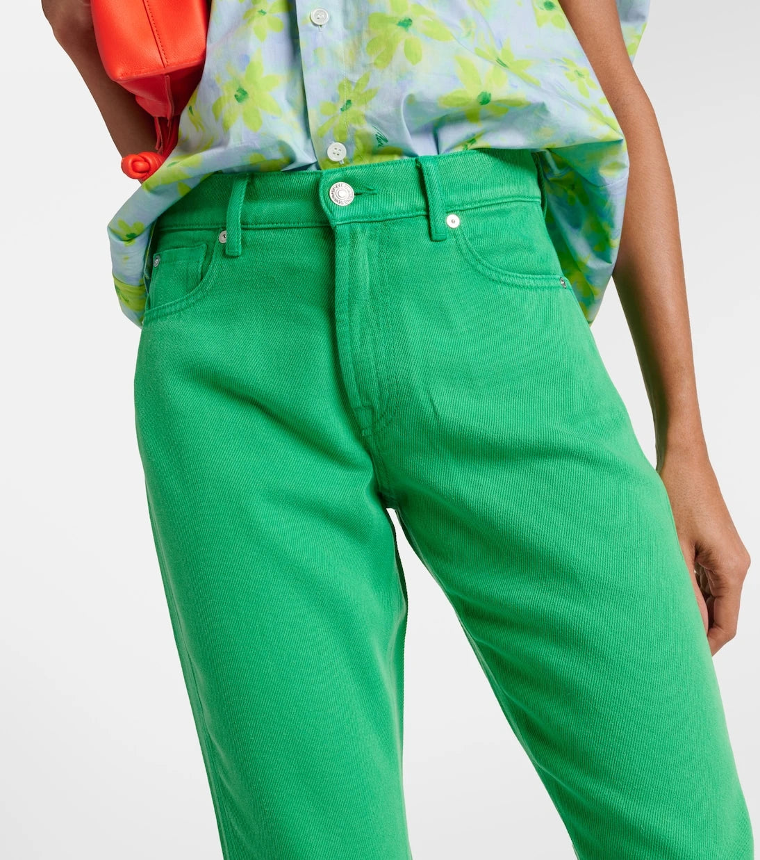 7 For All Mankind - Tess high-rise straight jeans