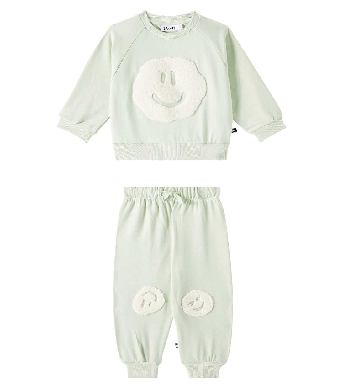 Molo - Baby cotton sweatshirt and sweatpants set