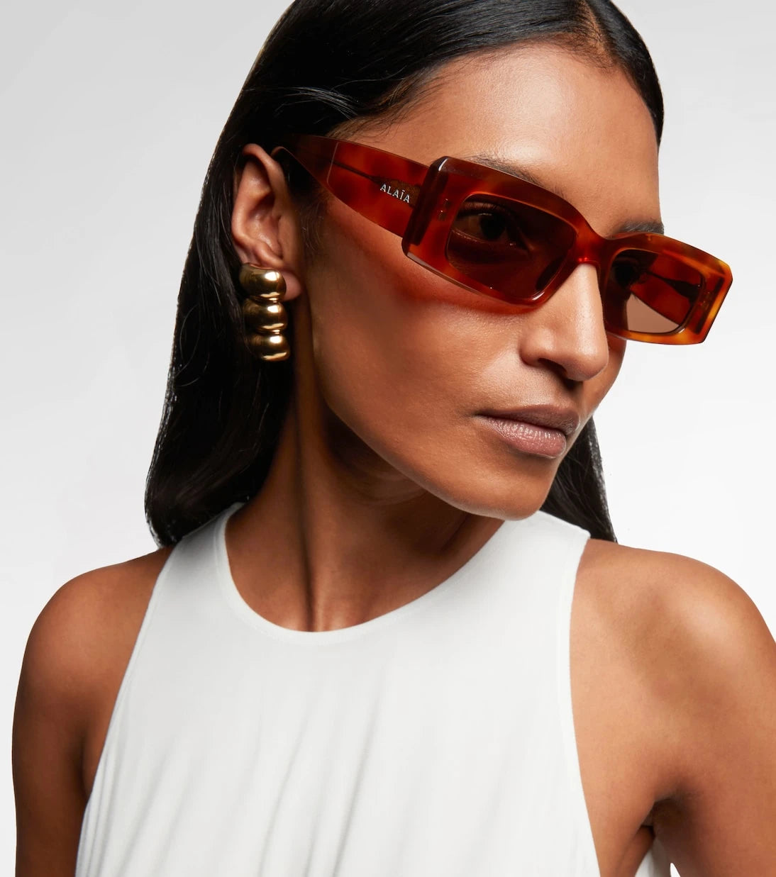 Alaïa - Absolu rectangular sunglasses