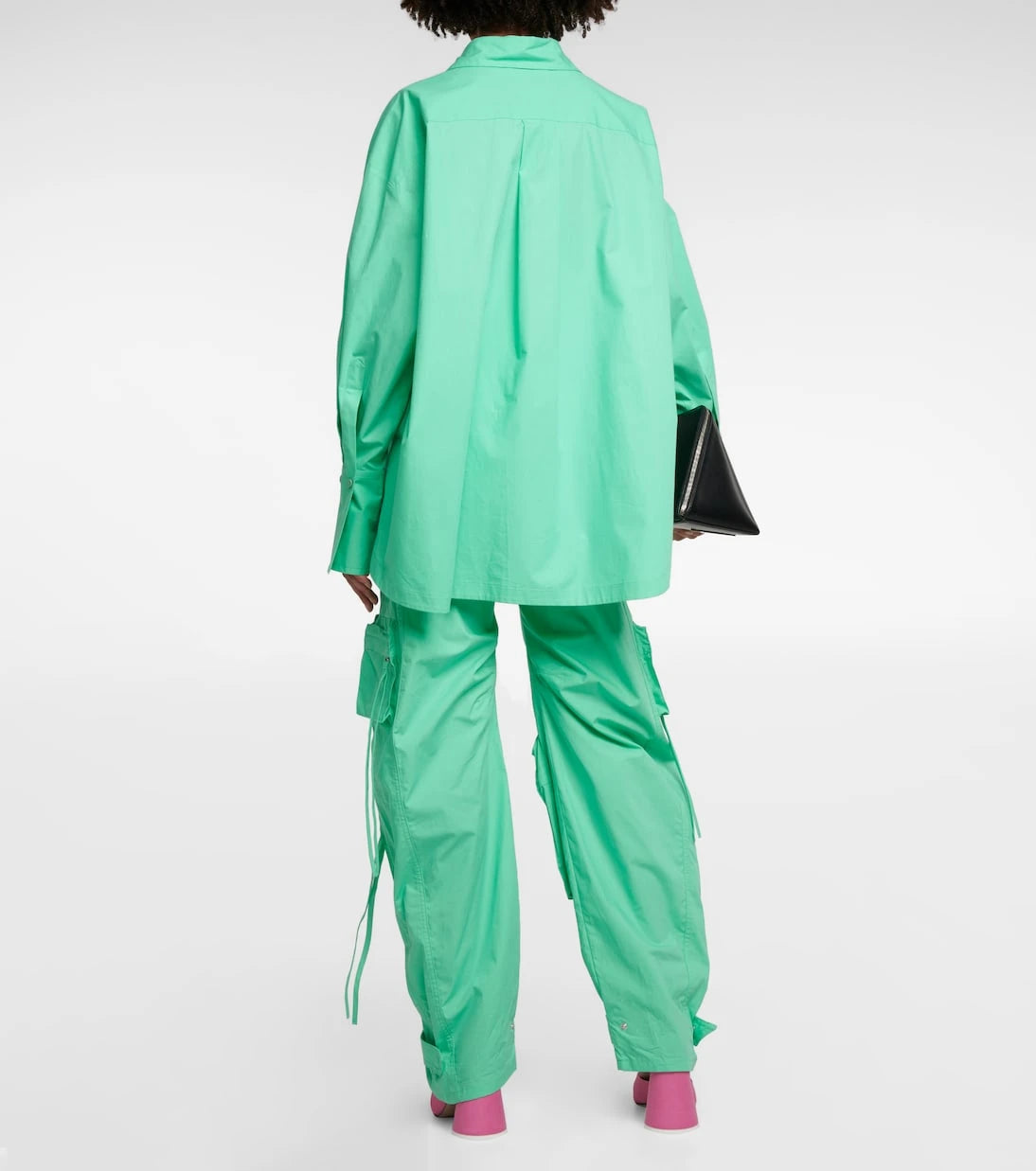 The Attico - Diana cotton canvas shirt