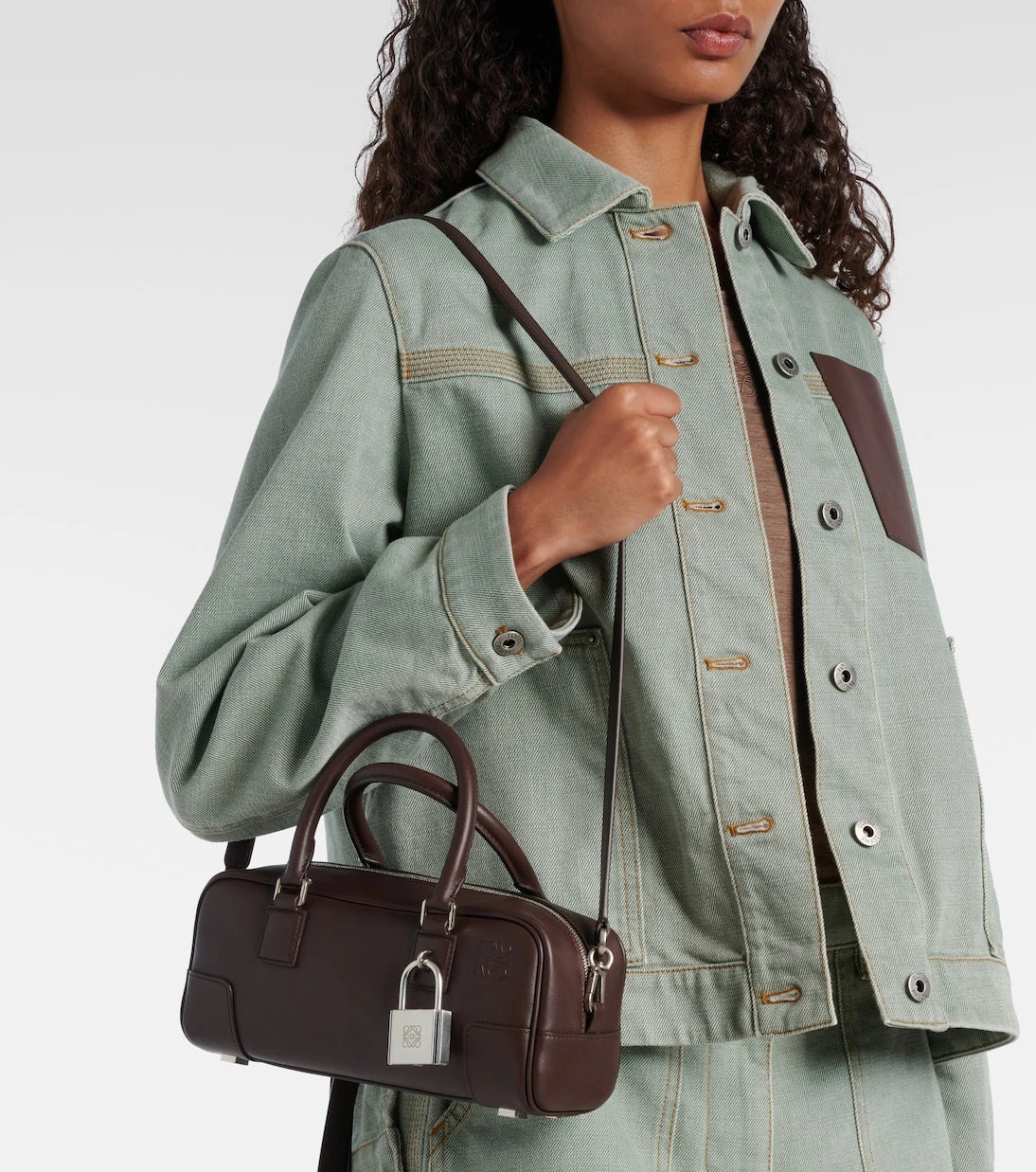 Loewe - حقيبة يد أمازونا 23 جلدية