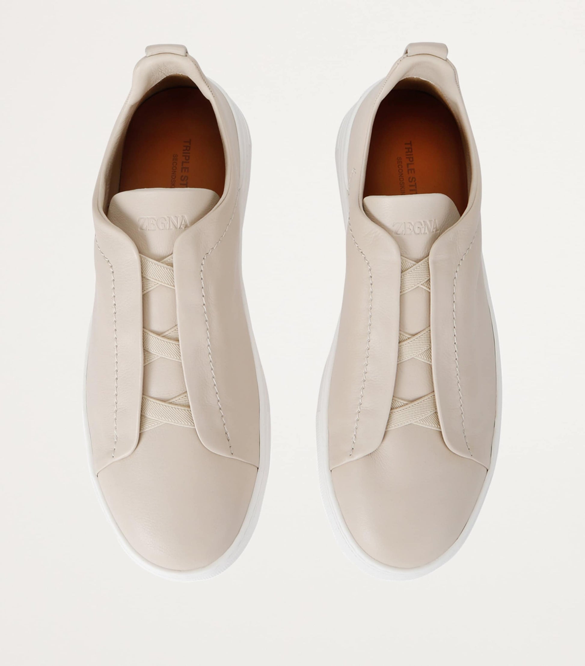 Leather Triple Stitch SECONDSKIN Sneakers