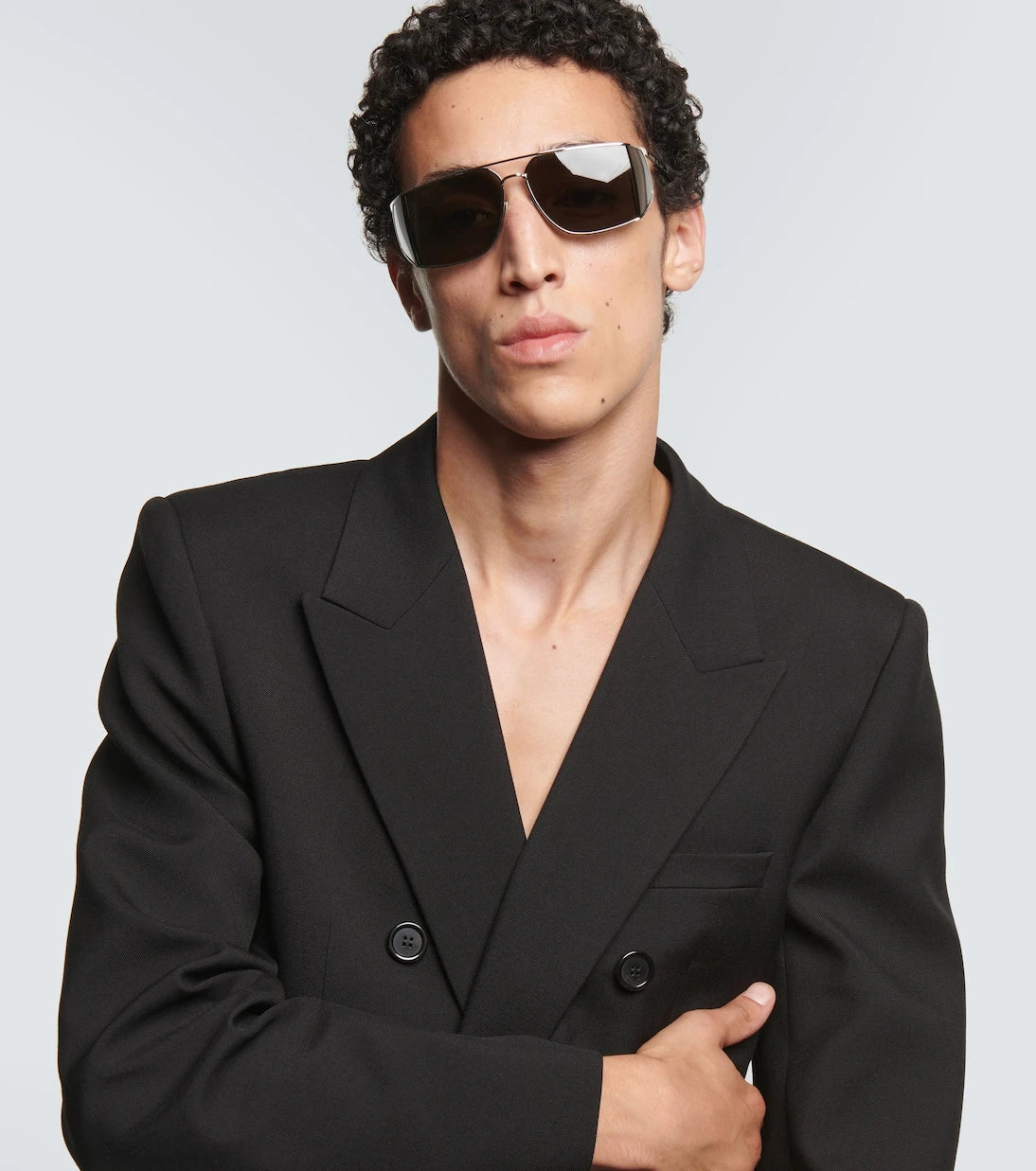 Saint Laurent - Rectangular sunglasses
