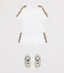 Burberry Kids Cotton Check-Trim T-Shirt (6-24 Months)