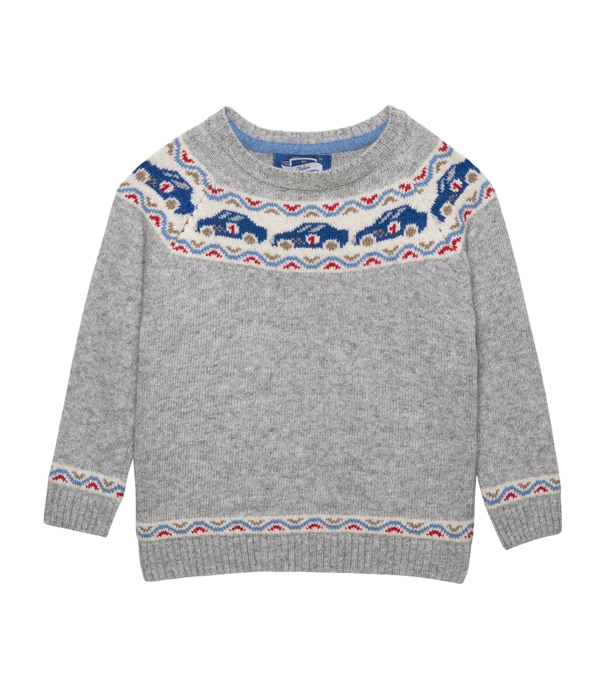 Wool-Blend Fair Isle Sebastian Sweater (6-11 Years)