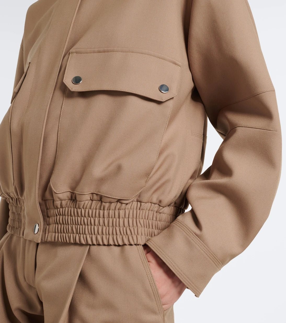 Proenza Schouler - Aviva wool-blend gabardine jacket