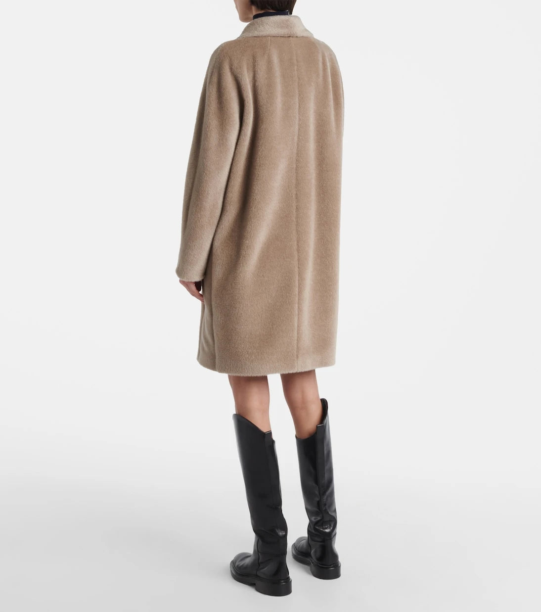 'S Max Mara - Roseto alpaca and wool coat