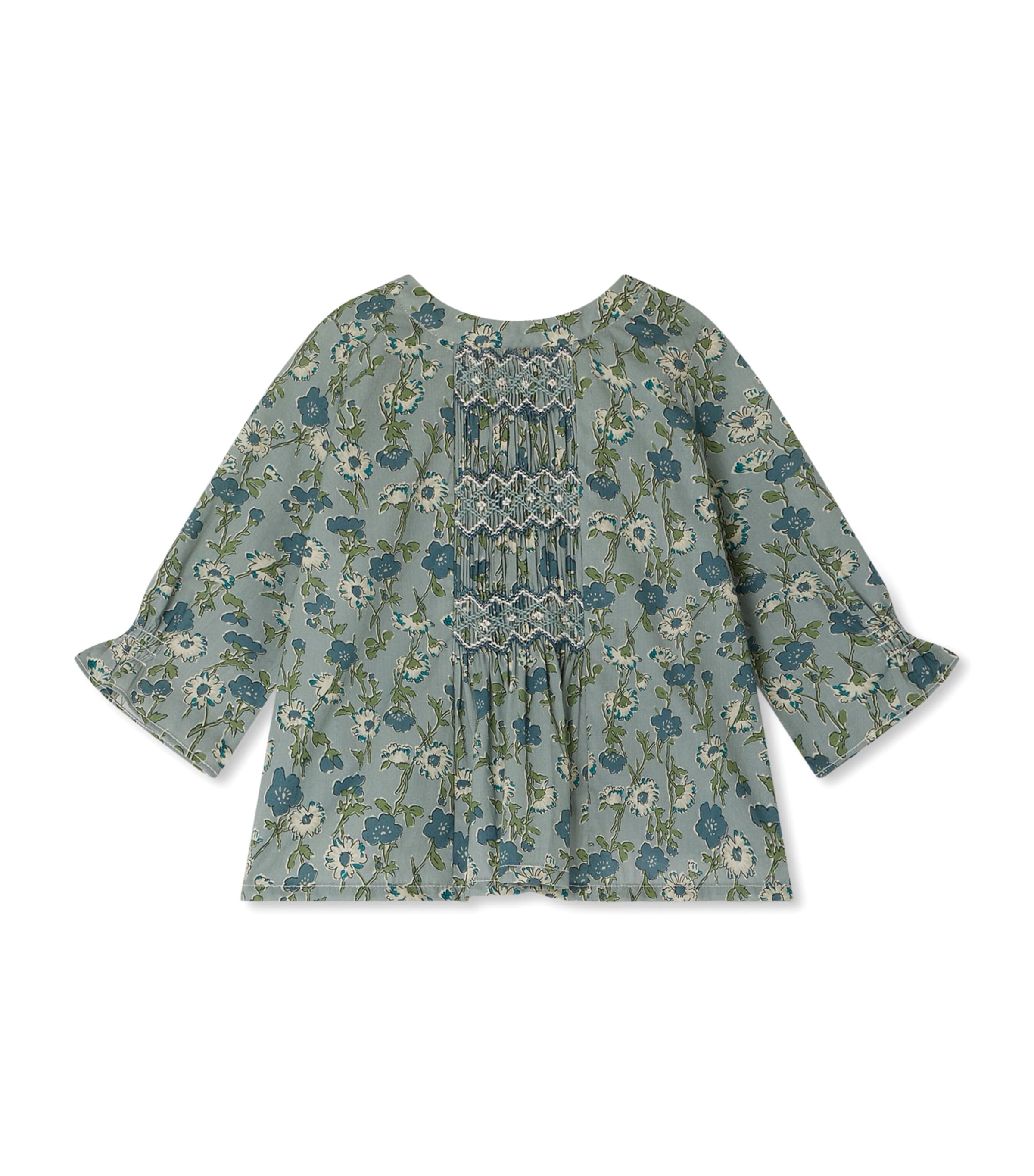 Organic Cotton Smocked Blissi Blouse (24-36 Months)